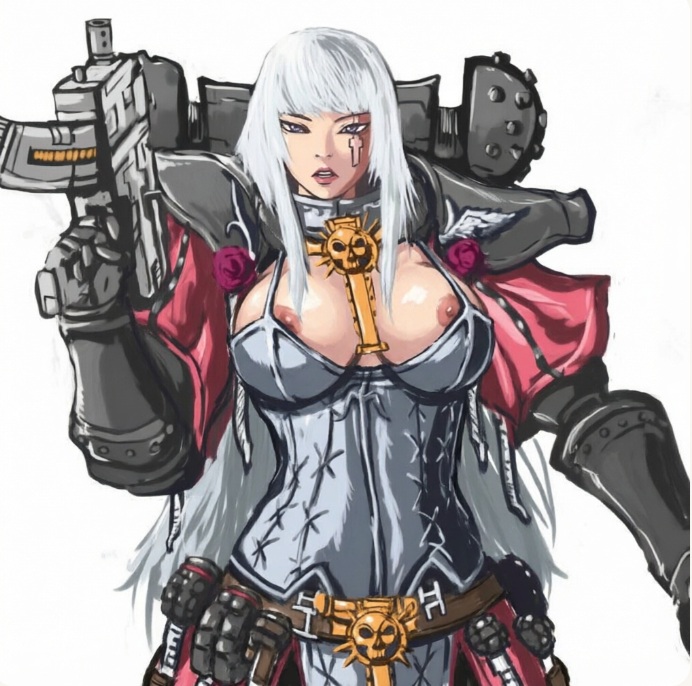 Sisters of Battle Nude Picture Warhammer 40k Art