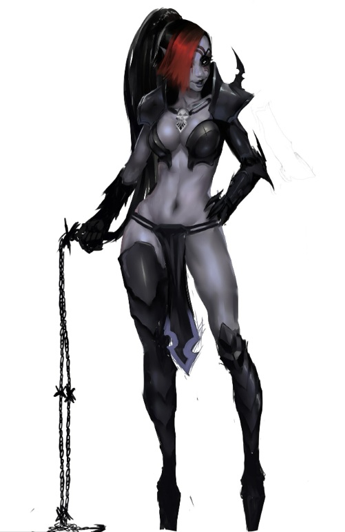 Seductive Dark Eldar Warhammer 40k Art