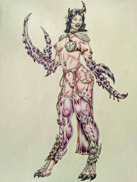 Very Sexy Daemonette of Slaanesh
