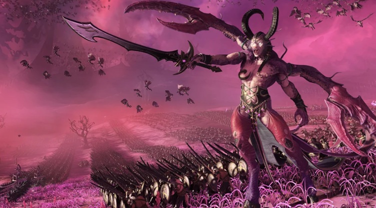 Slaneesh’s horny, hedonistic army Warhammer 40k Art